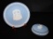 Wedgwood Pale Blue Jasperware-Classic White on Pale Blue:  6