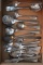 Asst Stainless Steel Flatware & Serving Pieces