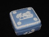 Wedgwood Pale Blue Jasperware-Classic White on Pale Blue: 4