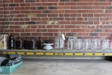 Asst Vintage Items: Large Insulator, Ball Jars,