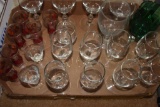 Asst Wine Glasses