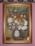 Framed & Matted Oil on Canvas 30