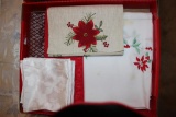 Asst Christmas Linens: 64