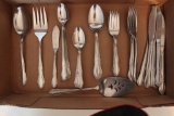 Set of Stainless Steel Flatware by Oneida: (7)