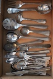 Asst Stainless Steel Flatware & Serving Pieces