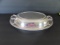 Oval Covered Silver Plate Vegetable Bowl--11 3/4