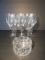 Set of (8) Crystal 16 Ounce Goblets & Crystal