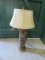 Handmade Figural Pottery Lamp--39