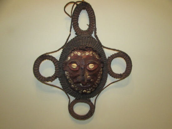New Zealand Wall Mask made of Turtle Shell,
