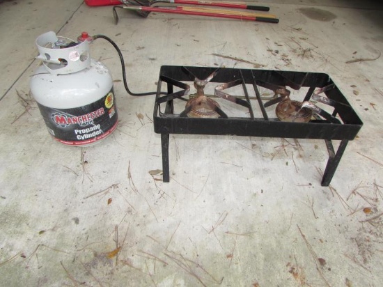 Dayou Classic 2-Burner Gas Fish Cooker with