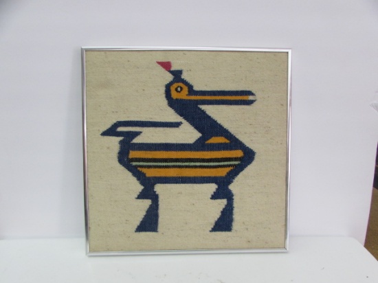 14" Square Wool Columbian Weaving