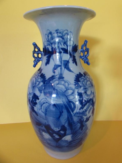 Antique Chinese Export Vase--16" High