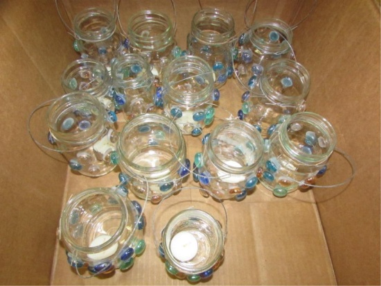 (14) Hand-Crafted Hanging Votives