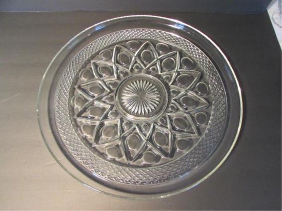 Imperial Glass Co. "Cape Cod" 15 5/8" Round