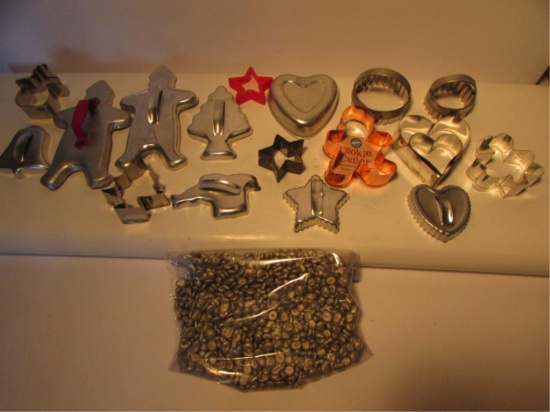 Assorted Cookie Cutters & Pie Weights