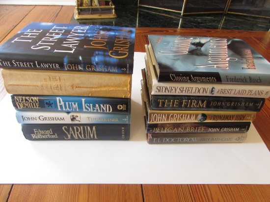 (11) Hardback Novels