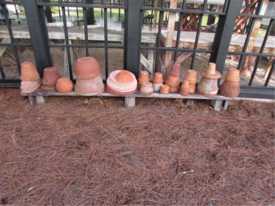 Assorted Clay Pots