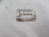 Sterling Silver Mappkin & Webb Ltd Belt Buckle