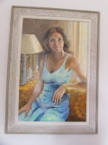 Framed & Matted Oil Painting 