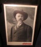 Framed Stetson Advisement with Buffalo Bill Cody