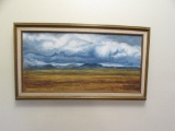 Framed Oil Painting w/ Linen Liner --