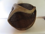 Hand-Woven Deer Antler Basket