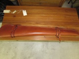 Fleece Lined Leather Gun Scabbard