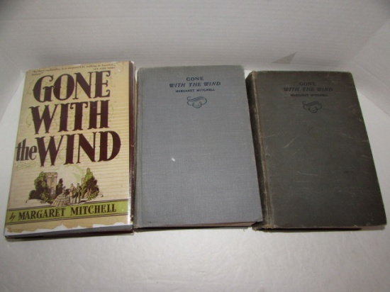 (3) Gone With The Wind First Editions:  November