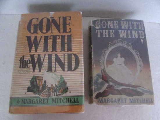 (2) Gone With The Wind Books--Printed in Great