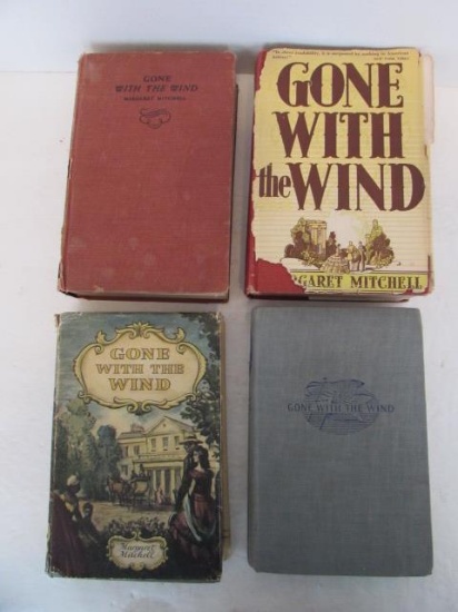 (4) Gone With The Wind Books:  (2) 1951 Printings