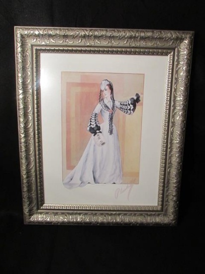 Framed Gone With The Wind Limited Edition Costume