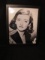 Framed Black & White Picture of Betty Davis--17