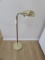 Brass Extension Floor Lamp--needs electric plug