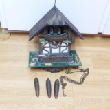 Dar Trotiilche Wanderer Cuckoo Clock with Swiss