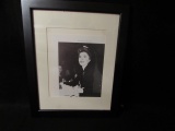 Framed & Matted Magazine Page wih Ingrid Bergman