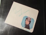 Ruth Hussey Autograph