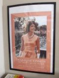 Framed Poster:  Jacqueline Kennedy The White