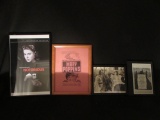 (4) Framed Movie Collectibles:  