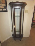 Lighted Curio Cabinet--no back--23 1/2