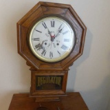 Regulator Wall Clock With Days of the Week on