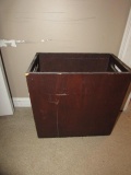 Wooden Trash Can--15