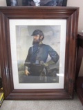 Framed & Matted Print--General Stonewall Jackson