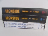 Assorted TV Show DVDs:  Ironside Seasons 1-2 and