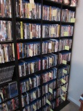 Black DVD Storage Shelf--40