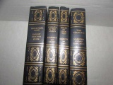 (4) Leather-Bound Books:  The Yearling, Belles on