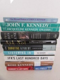 (10) Books--JFK & Kennedy Family Subject Matter