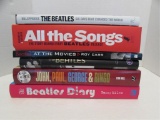 (6) Coffee Table Books--The Beatles