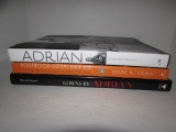 (3) Coffee Table Books--Adrian, Costume Designer