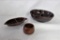 (3) Pieces of Stoneware: 10