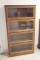 4-Shelf Barrister Style Bookcase 33